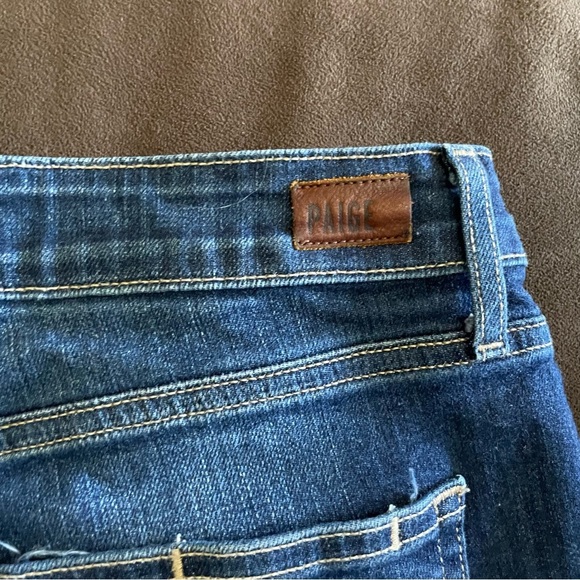 PAIGE Jimmy Jimmy Cuffed Denim‎ Shorts in Khloe Destructed size 28 - Picture 7 of 8